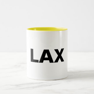 RELAXADO - caneca do aeroporto de Los Angeles