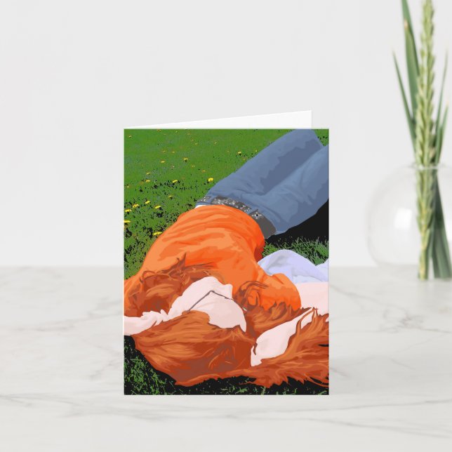 Relaxamento, Cartão de Nota (Frente)