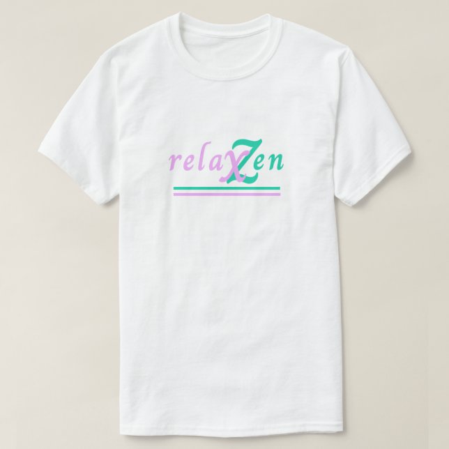 Relaxando T-Shirt para Homens (Frente do Design)