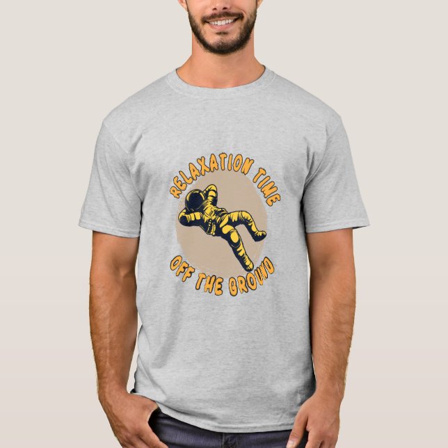 Relaxation Time – Astronaut T-Shirt (Frente)