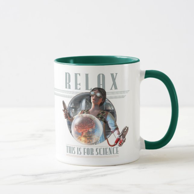 Relaxe: Isto é para a caneca da CIÊNCIA (Direita)