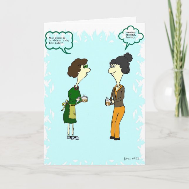 Relaxe o cartão do dia das mães (Frente)