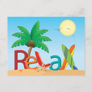 Relaxe o Cartão Postal
