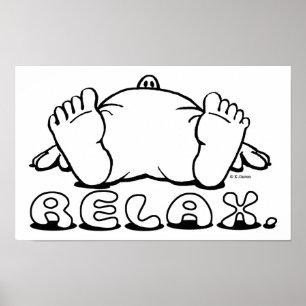 Relaxe o poster