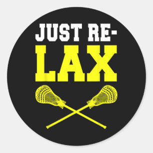 Relaxe os adesivos de Lacrosse