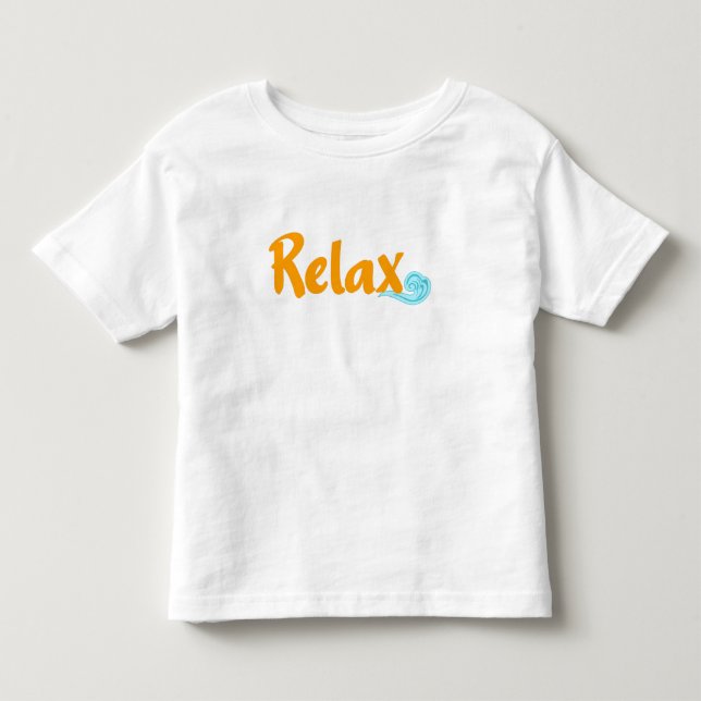 Relaxe Toddler T-shirt (Frente)