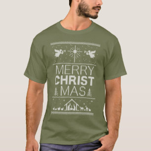 Religião Cristã Cristo de Suéter de Natal Feio