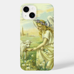 Religião do vintage, anjo da páscoa do Victorian