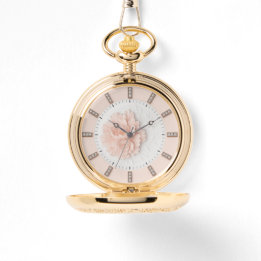 RELÓGIO ダイヤモンド牡丹 パステルピンク