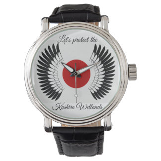 Relógio 釧路湿原を守ろう! チャリティ・メンズウォッチ（Charity Watch）
