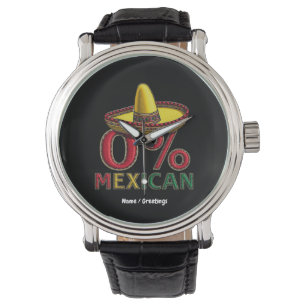 Relógio 0% Mexicano Cinco Engraçados De Mayo Hilariary