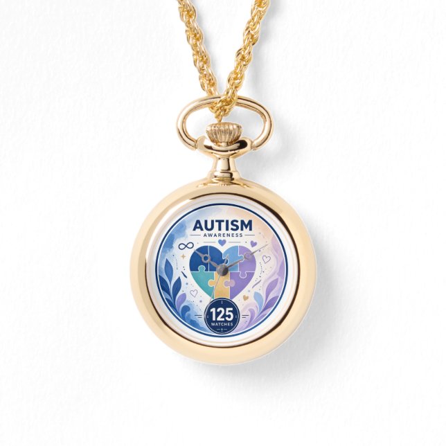 Relógio #12 Autismo (Frente)