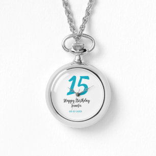 Relógio 15 aniversário quiencenera adicionar data ano temp