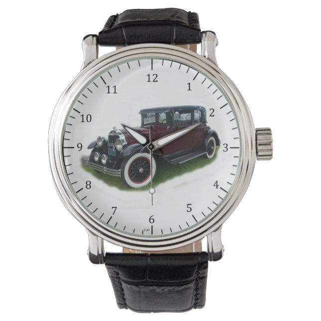 Relógio 1928 Master Maroon Watch (Frente)