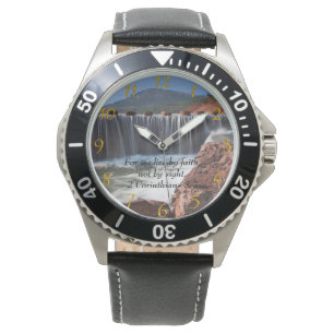 Relógio 2 Corintianos 5:7 Pedras De Passagem