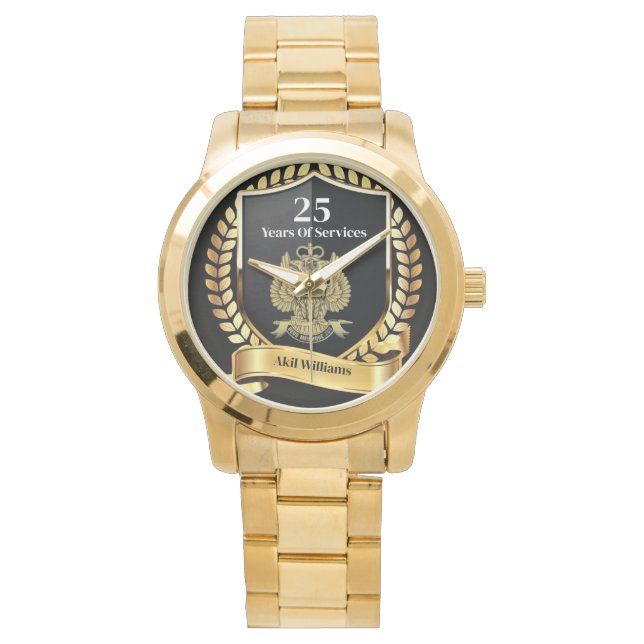 Relógio 33 Graus Anos de Serviços (Frente)