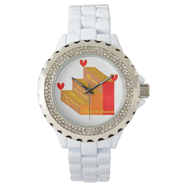 Relógio 3 passos para o eWatch no céu (Frente)