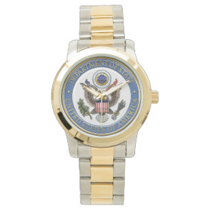 Relógio [400] U.S. Department of State (DoS) Emblem [3D]
