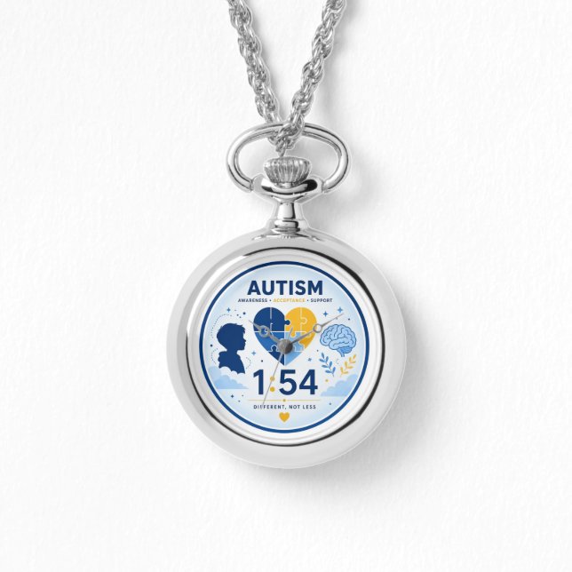 Relógio #4 Autismo (Frente)