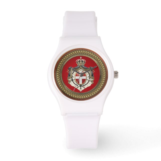Relógio [500] Ordem de Malta - Casaco de armas SMOM (Frente)