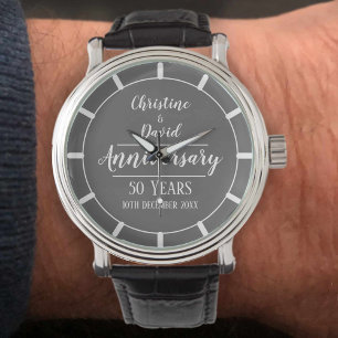 Relógio 50 anos - Ouro Anniversário Watch