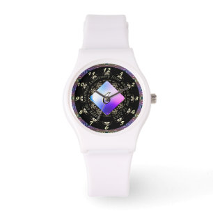 Relógio 6 Ametist Weding Anniversário Watch