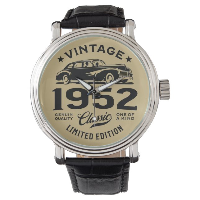 Relógio 70 Clássico Vintage 1952 De 70 Anos (Frente)