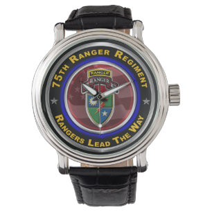 Relógio 75º Regimento Ranger "Rangers Lideram O Caminho"