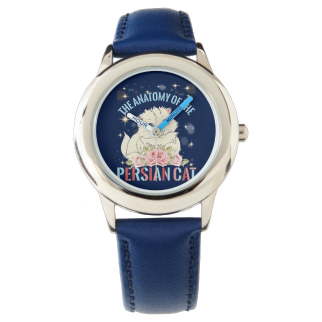 Relógio A Anatomia Do Gato Persa (Frente)