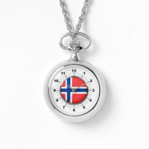 A bandeira da Noruega, Wornound Silver Watch