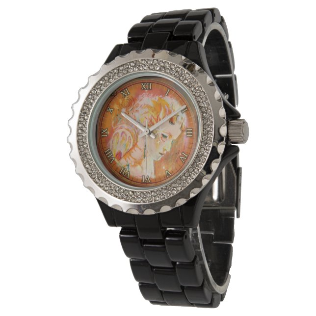 Relógio A Filha do Diabo - Mulher com Cornos, Asas (Angular)