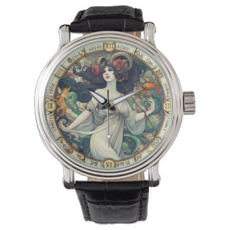Relógio A IA assistiu Art Deco assistir design de dama com