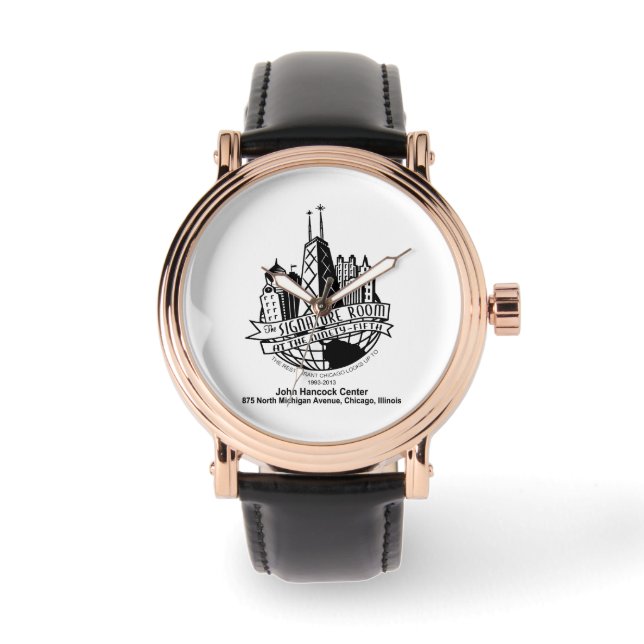 Relógio A Sala de Assinatura no 95º, Chicago, IL (Frente)