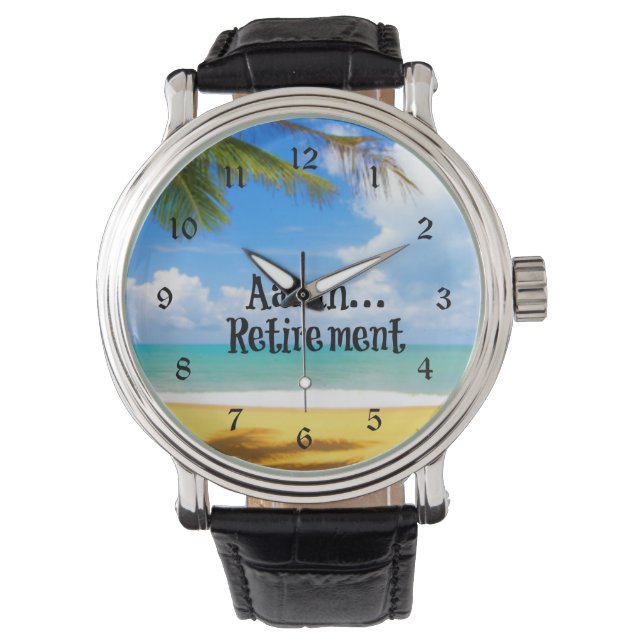 Relógio Aaah.aposentadoria (Frente)