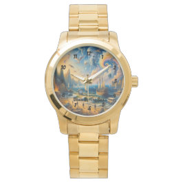 Relógio Abaixo pelo Mar: Uma paisagem do Sonho Costeiro Su