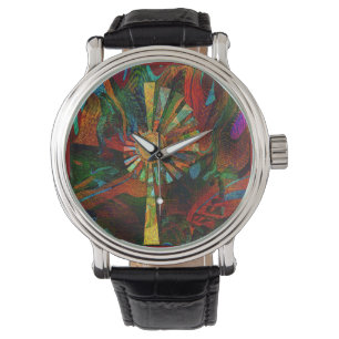 Relógio Abstrato Art Watch
