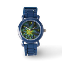Abstrato Star, Ouro Verde brilhante Arte Fractal