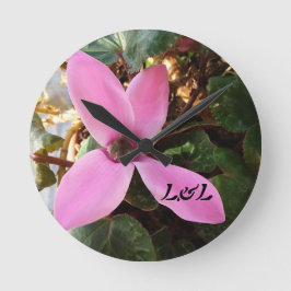 Relógio acrílico redondo (médio porte)