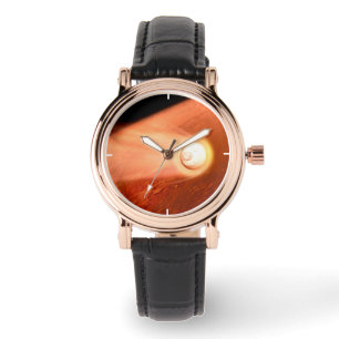 Relógio Aeródromo Com Perseverança Descendente Da Superfíc