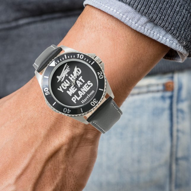 Relógio Aeronave legal, "Você me teve em aviões", Personal (Criador carregado)