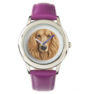 Relógio Afghan Hound Inspirado em 3D