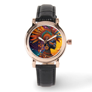 Relógio African Woman Watch