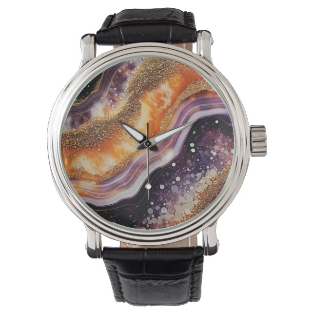 Relógio Agate Art Watch (Frente)