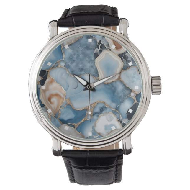 Relógio Agate Marble Watch (Frente)