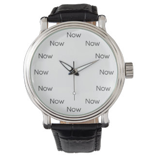 Relógio Agora é Zen™ - Pulseira Taoísta Budista de Mindful