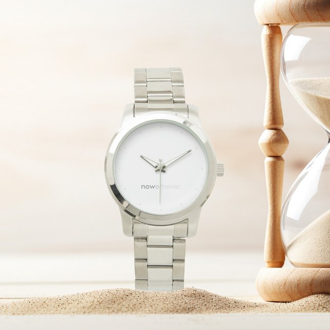 Relógio Agora ou Nunca Desaparecendo Citação para Procrast (Criador carregado)