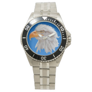 Relógio Alaskan Bald Eagle Watch (Azul)