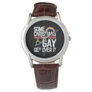 Relógio  Alguns Cristãos São Gays, Supere Isso