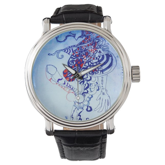 Relógio alienígena real (Frente)