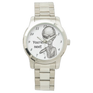 Relógio Alienígena ruim, você é a próxima!